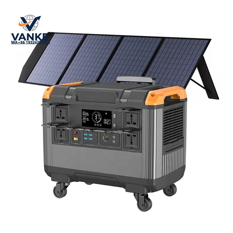 Portable Power Station - Générateur solaire puissant de 3 kW