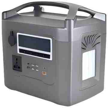 Portable Power Station - Station d'alimentation électrique solaire portable 600W