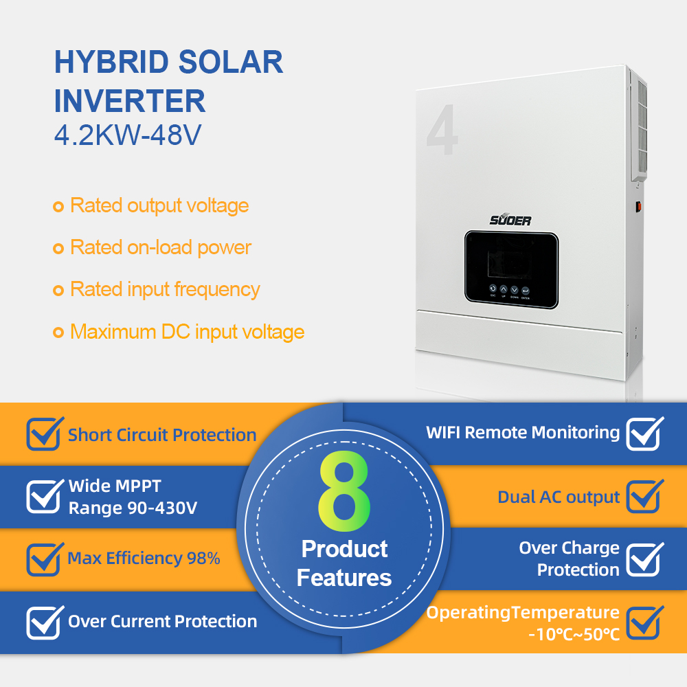 Nouveau 4.2kw 24v 230v hors ré - Pure Sine Wave Inverter avis et prix