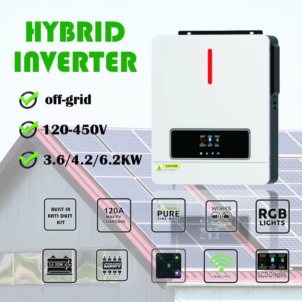 Onduleur Solaire Hybride MPPT  - Pure Sine Wave Inverter avis et prix